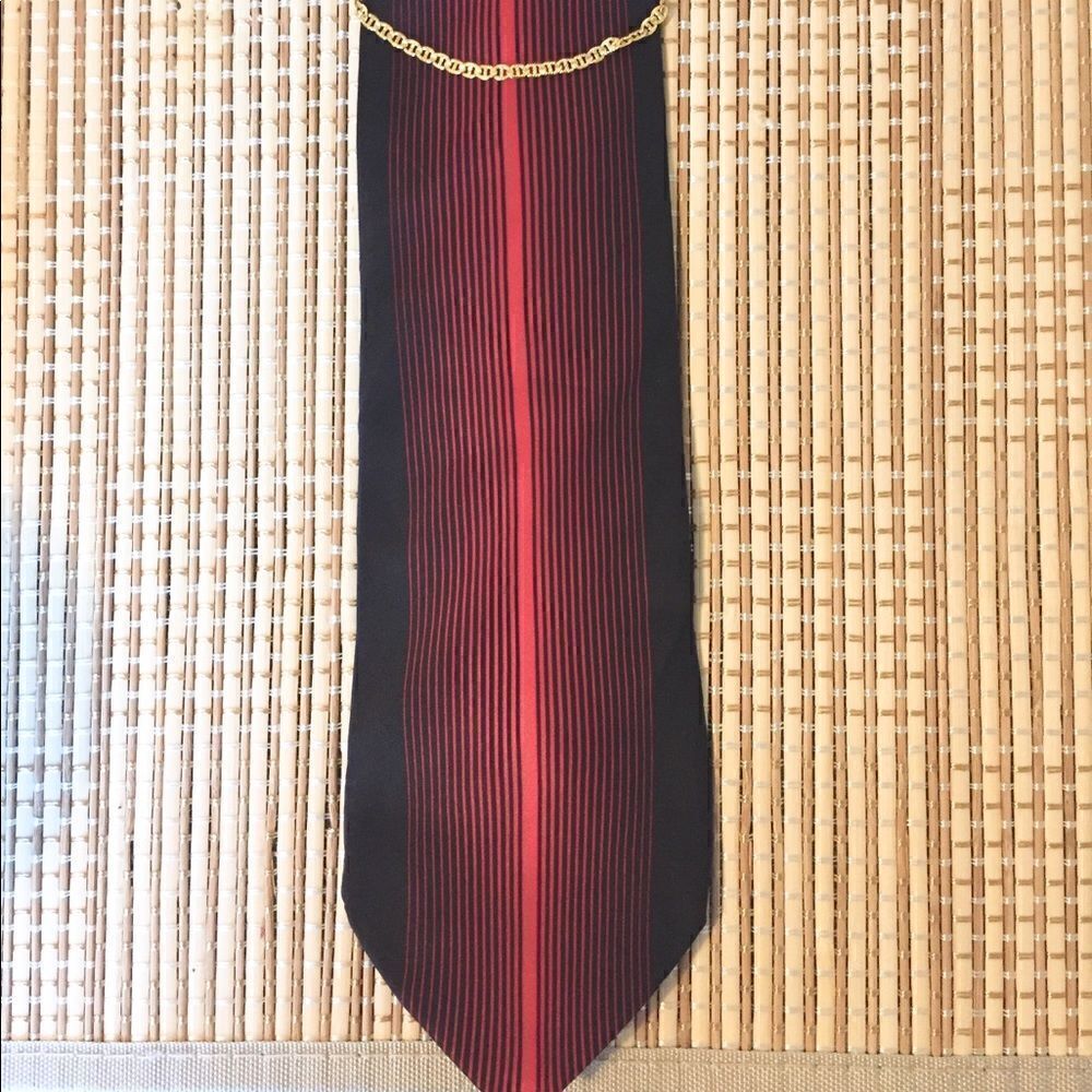 Giorgio Brutini Gold Chain And Tie Vintage 1970’s